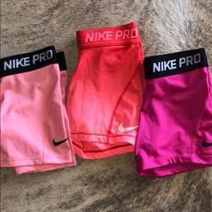 Nike pros Spandex